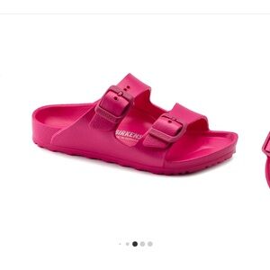 Birkenstock Kids Arizona EVA Sandals - Bright Pink Size 33 2/2.5